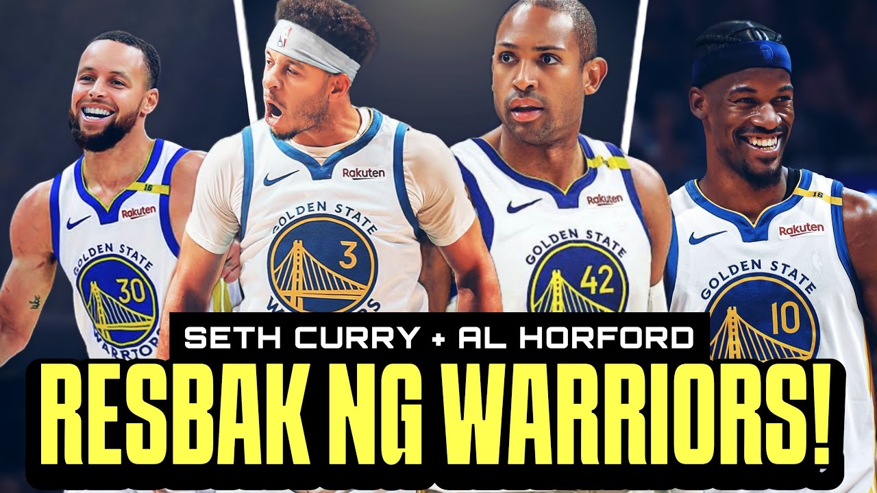 PURO SHOOTER ang RESBAK ng Warriors! Al Horford, Seth Curry! Kuminga, Payton at Melton balik GSW!