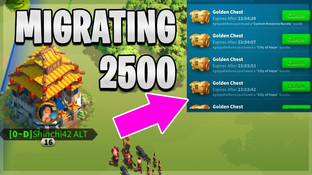 Migrating to Full New Kingdom ( Jumpstart Update K2500 ) | Rise of Kingdoms