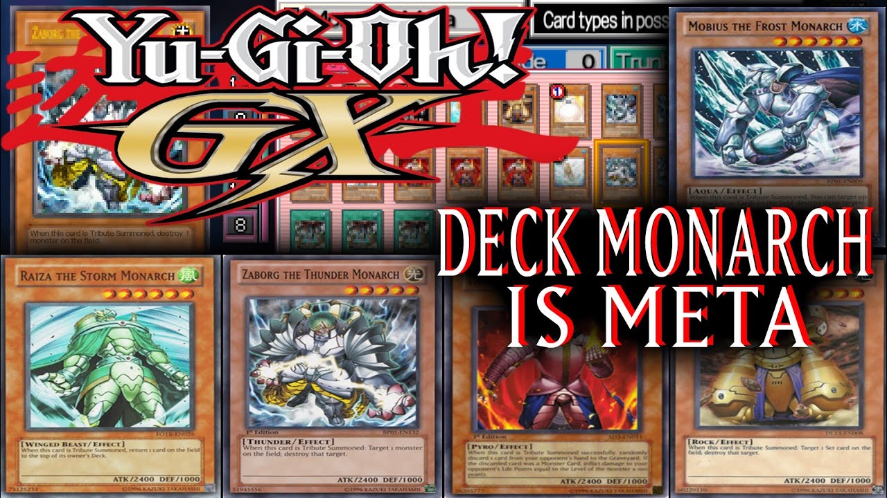 DECK MONARCH COMBO AUTO SURRENDER MUSUHNYA - TIPS & TRICK YU-GI-OH GX TAG FORCE 2 PART14