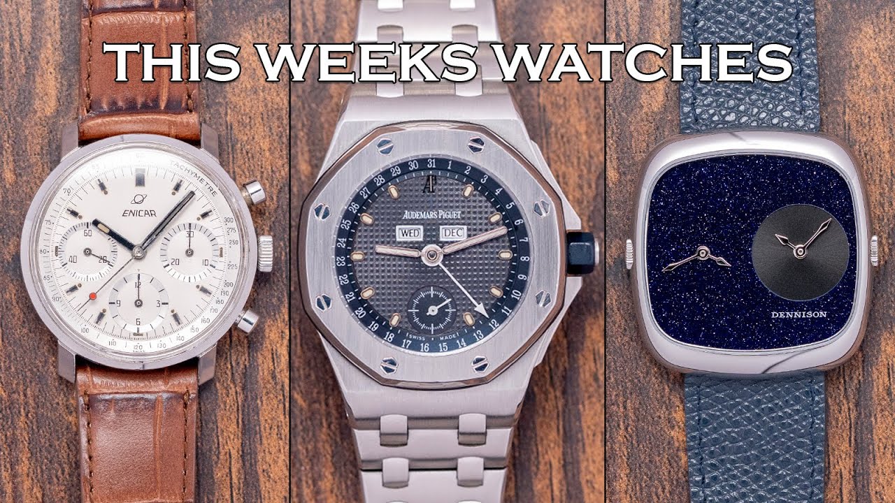 Часы этой недели: AP Royal Oak Offshore, Enicar Garnix, Dennison Dual Time и другие [EP242]