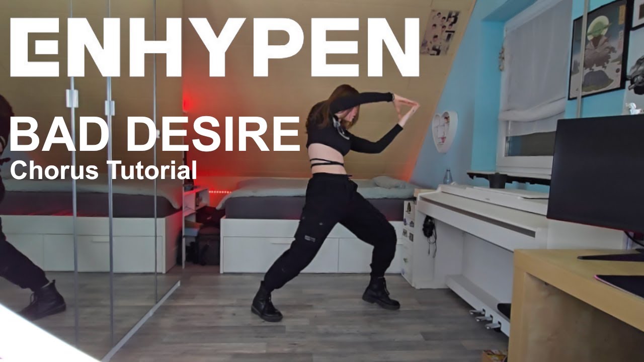 ENHYPEN - 'Bad Desire' Dance Tutorial (Beginner + Mirrored Chorus) | Dia Dancing