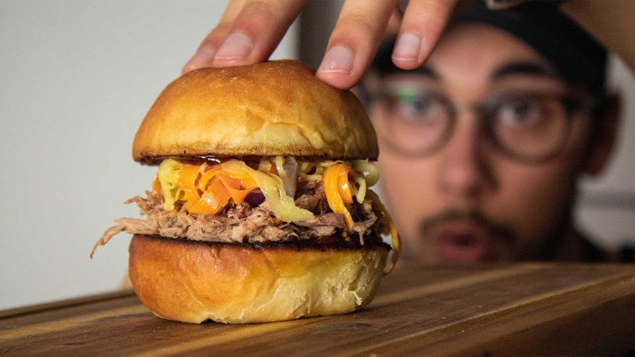 PULLED PORK Im SOUS VIDE Selber Machen | Pulled Pork Burger
