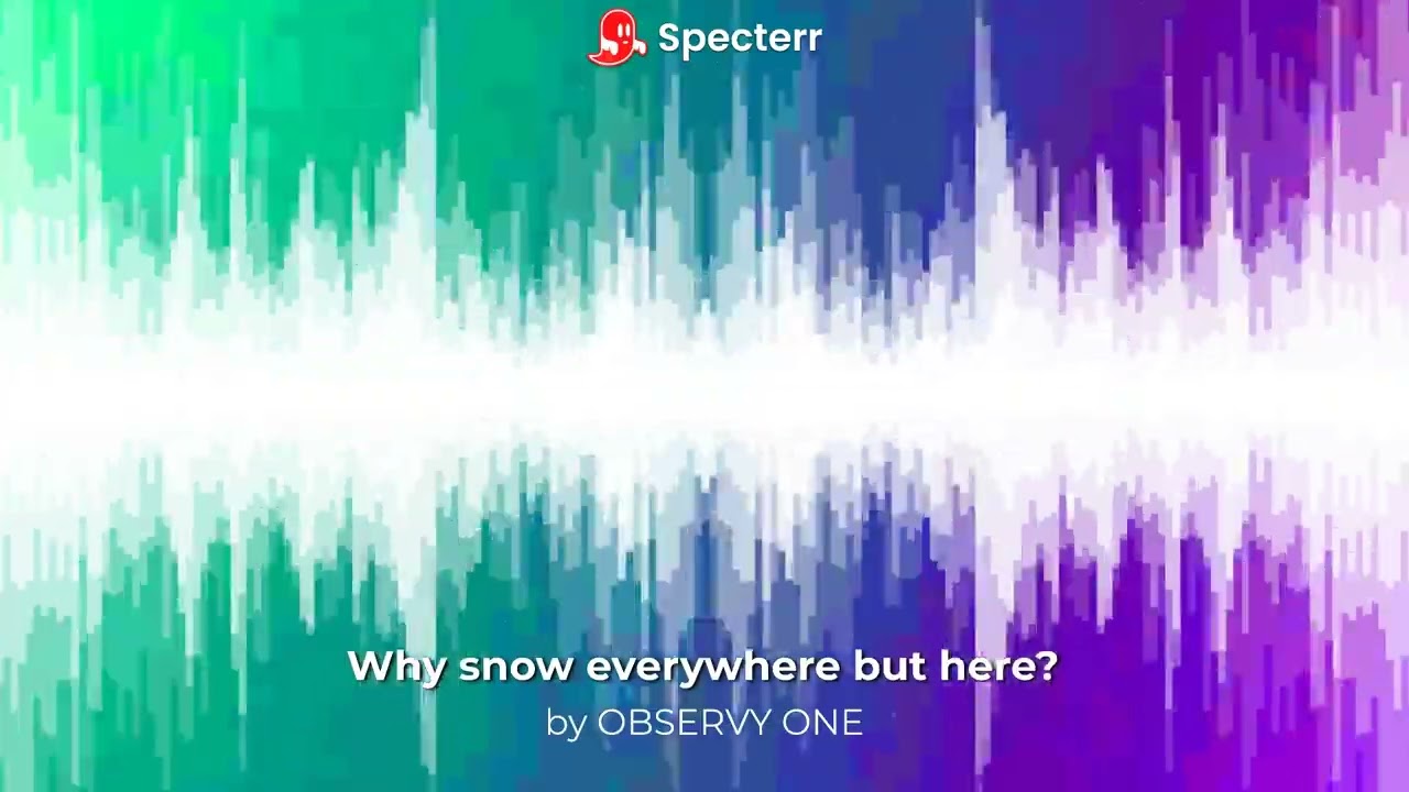 Why snow everywhere but here? | by OBSERVY ONE