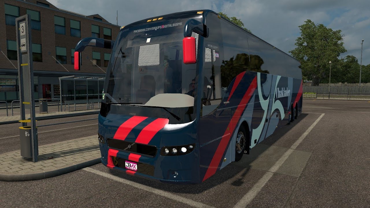 [ETS 2 Mod] Bus Volvo 9700 Luxury 6x4 v1.1 | Euro Truck Simulator 2 (1.31)
