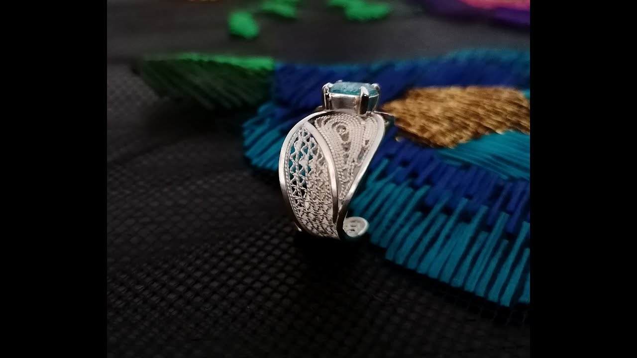 Anillo de filigrana (filigree ring)