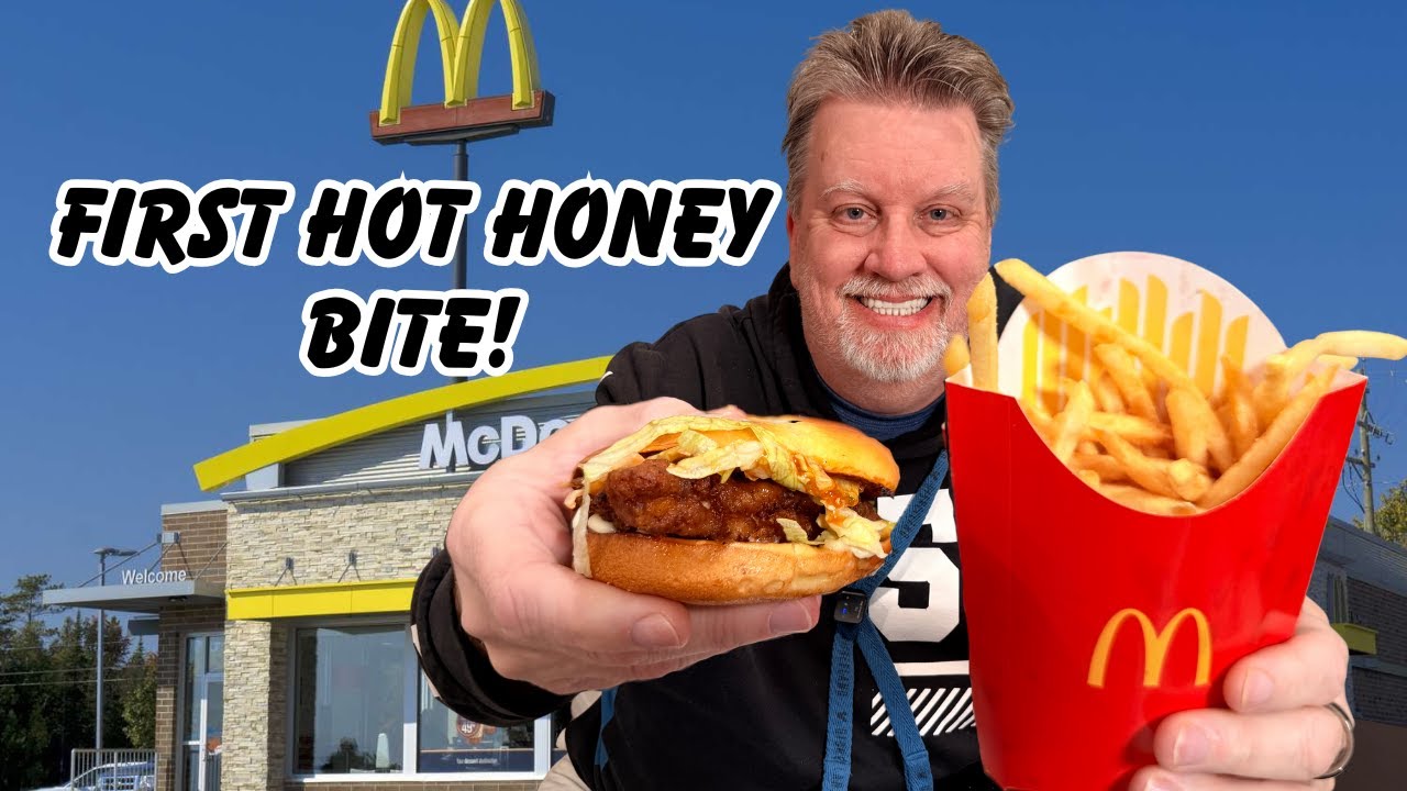 Острый медовый соус McDonald’s: ажиотаж или острота? Первая дегустация 🍯🔥
