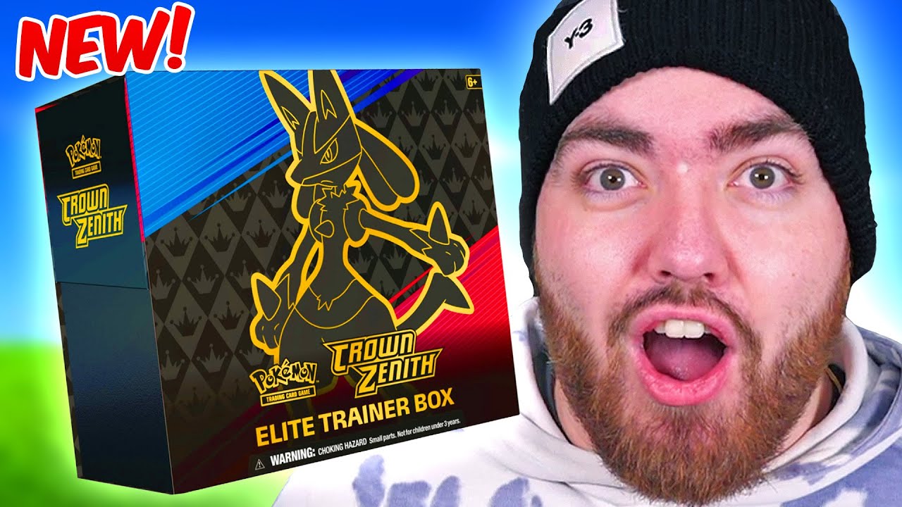 I Opened the NEW Crown Zenith Pokemon Box!