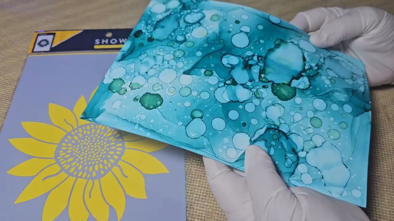 NEW! Try this UNIQUE Technique to Create AMAZING CRYSTALLIZED Art! 😍