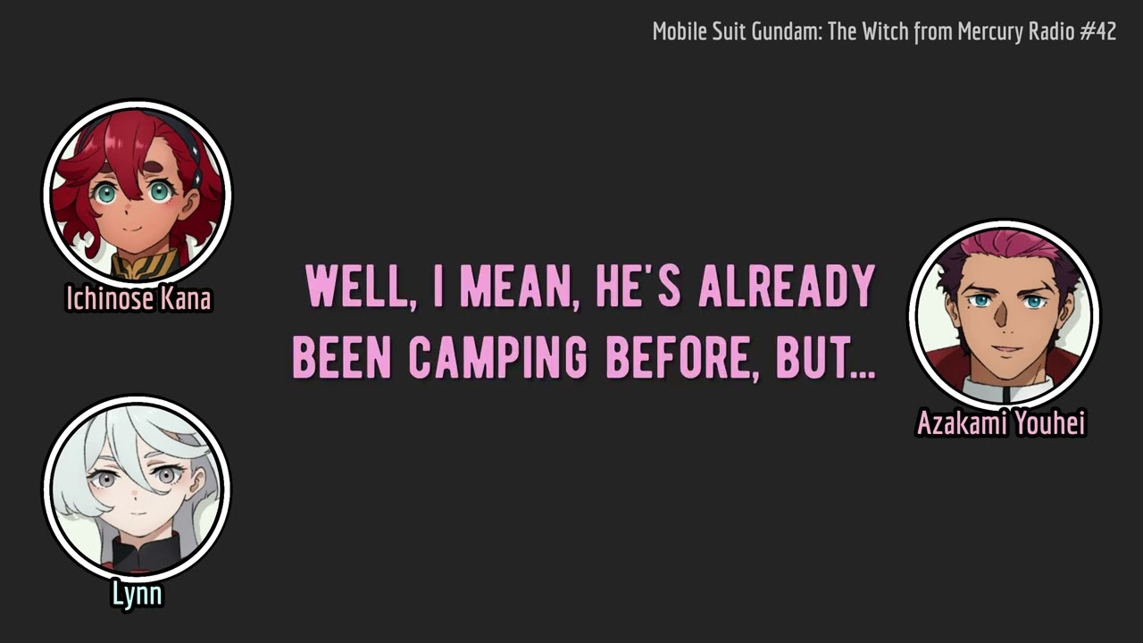 (ENG SUB) What Guel secretly wants to do (MajoRaji)