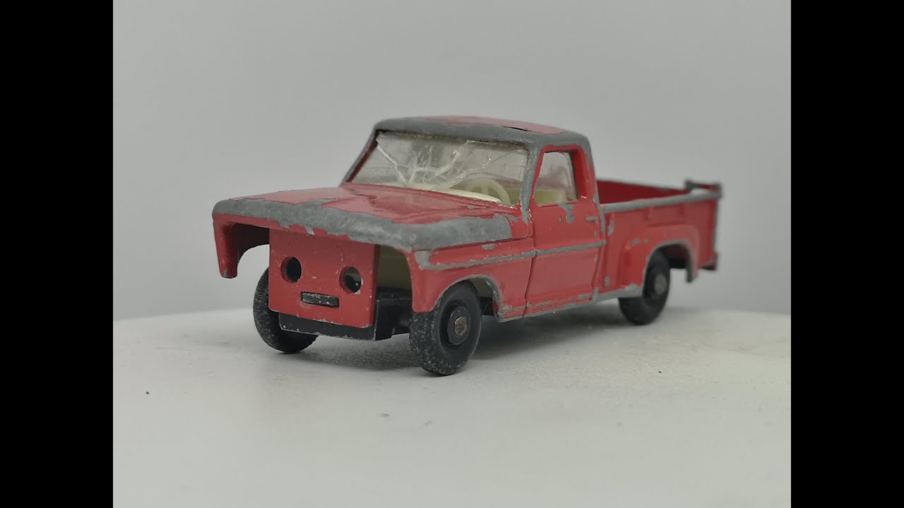 Matchbox Ford Pick Up Truck Restoration+