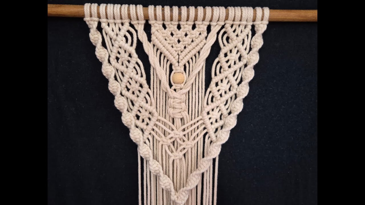 New Macrame Wall Hanging Tutorial | how to make | DIY