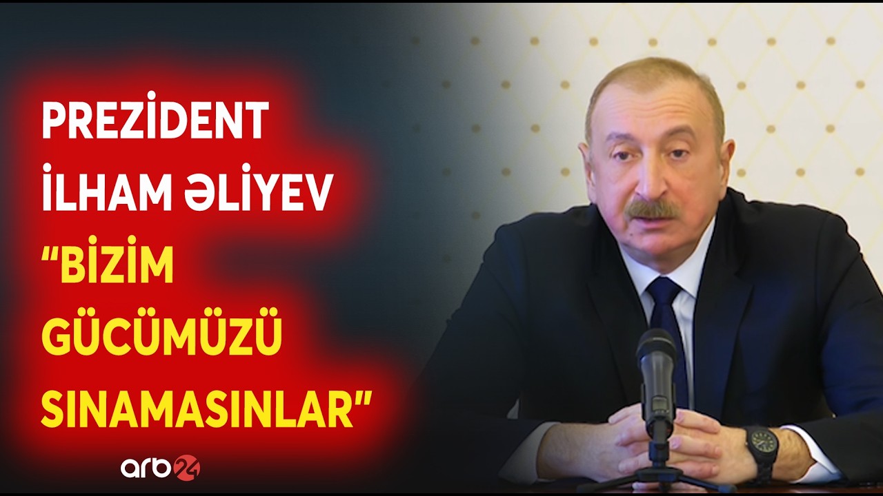 Prezident İlham Əliyevdən TARİXİ AÇIQLAMALAR - 