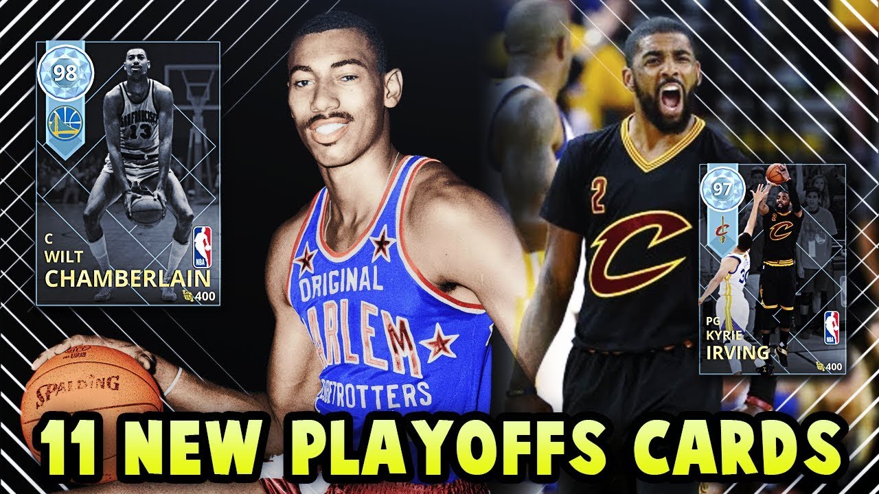 NBA 2K18 DIAMOND WILT CHAMBERLAIN & DIAMOND KYRIE IRVING! | 11 NEW PLAYOFFS CARDS IN NBA 2K18 MyTEAM