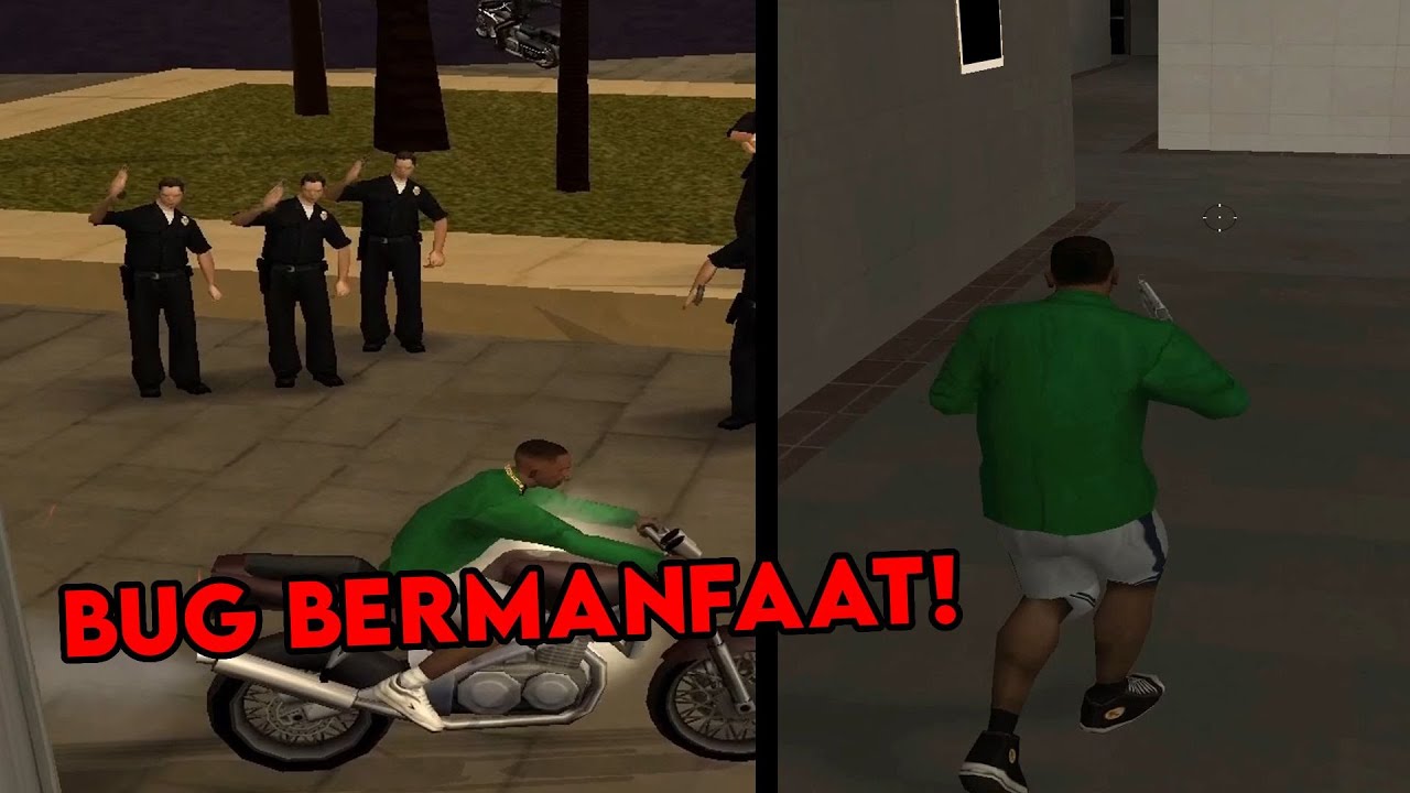 BUG YANG BERGUNA DI GTA SAN ANDREAS