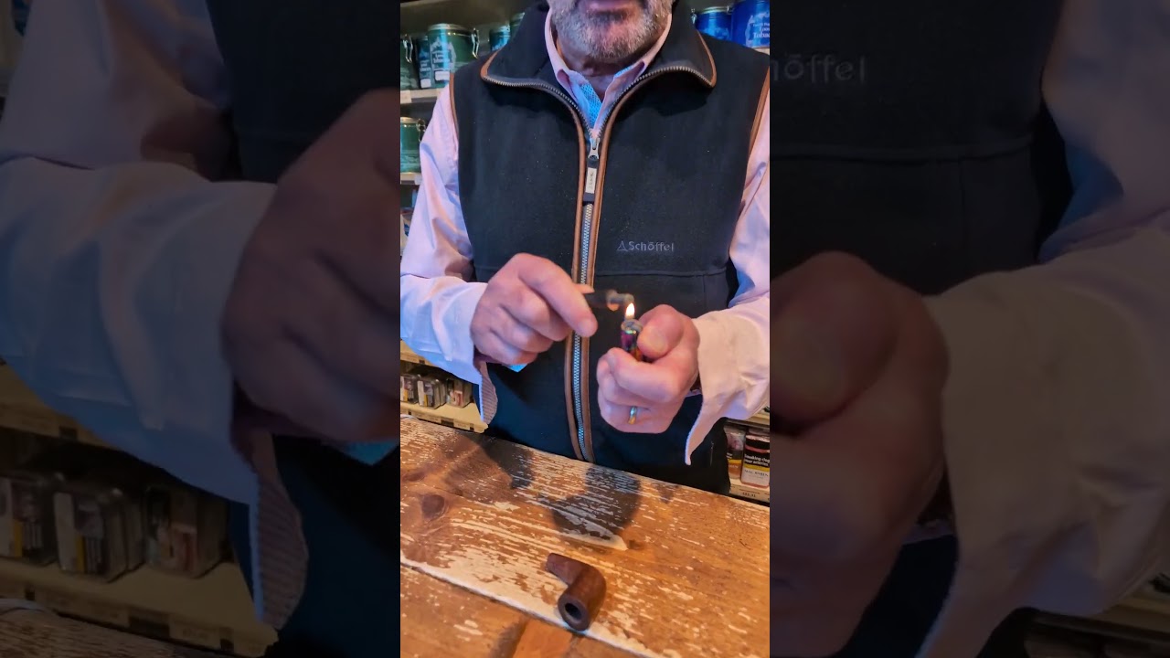 How to fix a loose mouth piece on a smoking pipe from James Barber Tobacconist