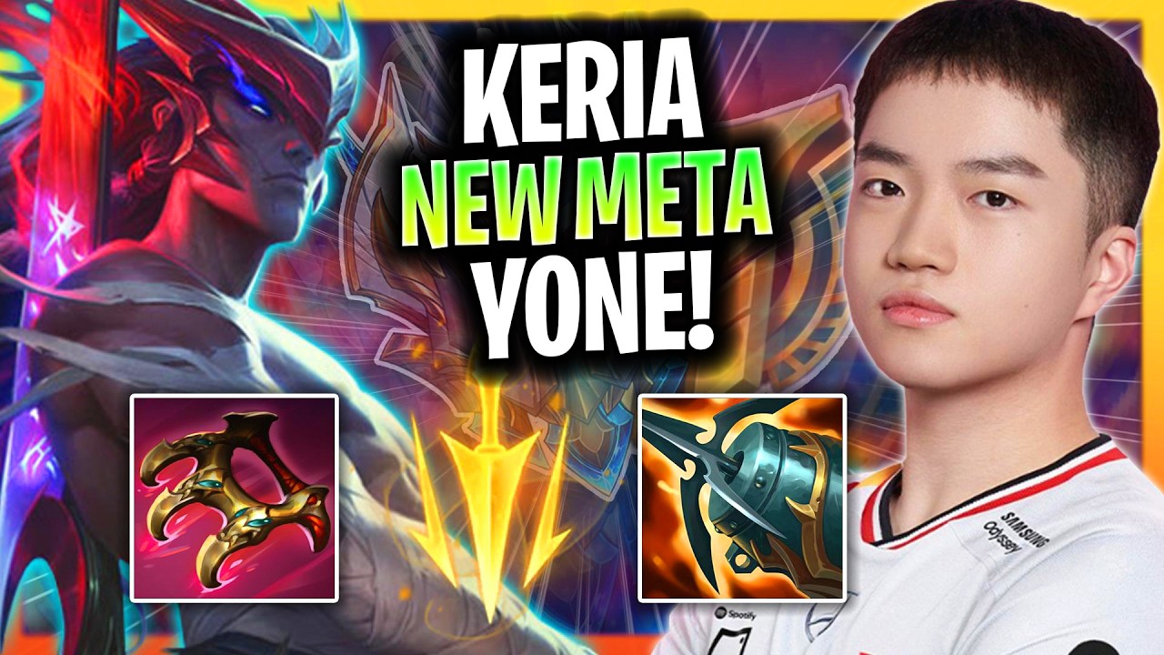 T1 KERIA TRIES NEW META YONE SUPPORT! | T1 Keria Plays Yone Support Patch 26.14