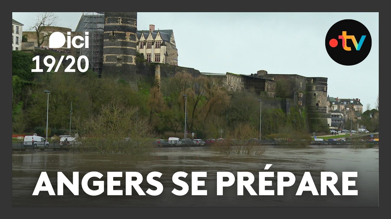 Crues à Angers : la ville anticipe une montée exceptionnelle des eaux