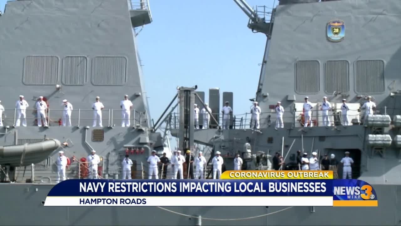 Strict restrictions for Navy