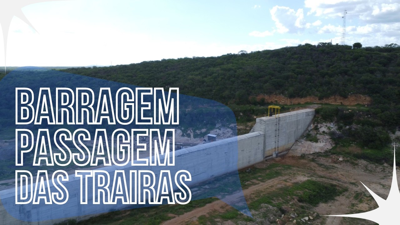 🚨🚨Barragem Passagem das Traíras em Jardim do Seridó depois das chuvas