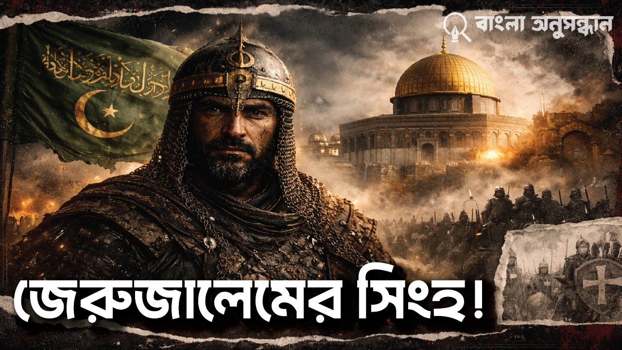 সালাউদ্দিন আইয়ুবী: জেরুজালেম বিজয়ের অবিশ্বাস্য ইতিহাস । Bangla Onushondhan