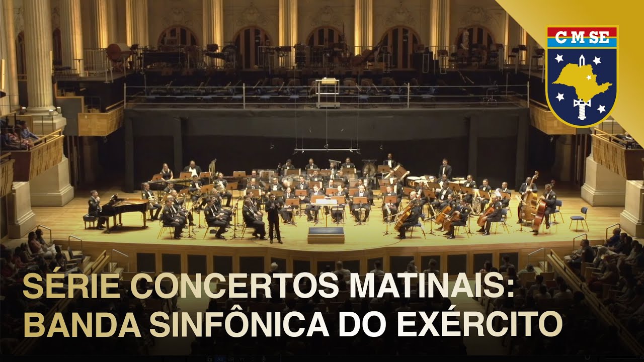 S&eacute;rie Concertos Matinais: Banda Sinf&ocirc;nica do Ex&eacute;rcito