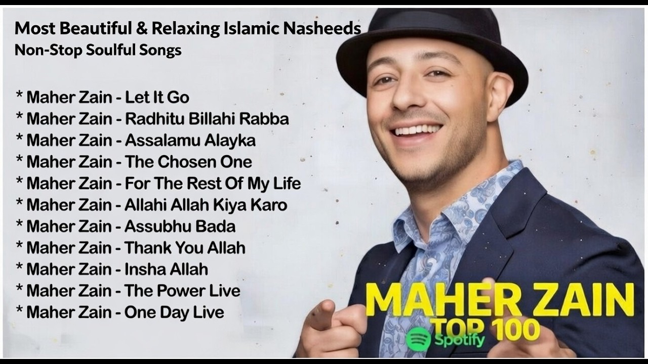 Best of Maher Zain 2026 🕊️ Most Beautiful & Relaxing Islamic Nasheeds | Non-Stop Soulful Songs