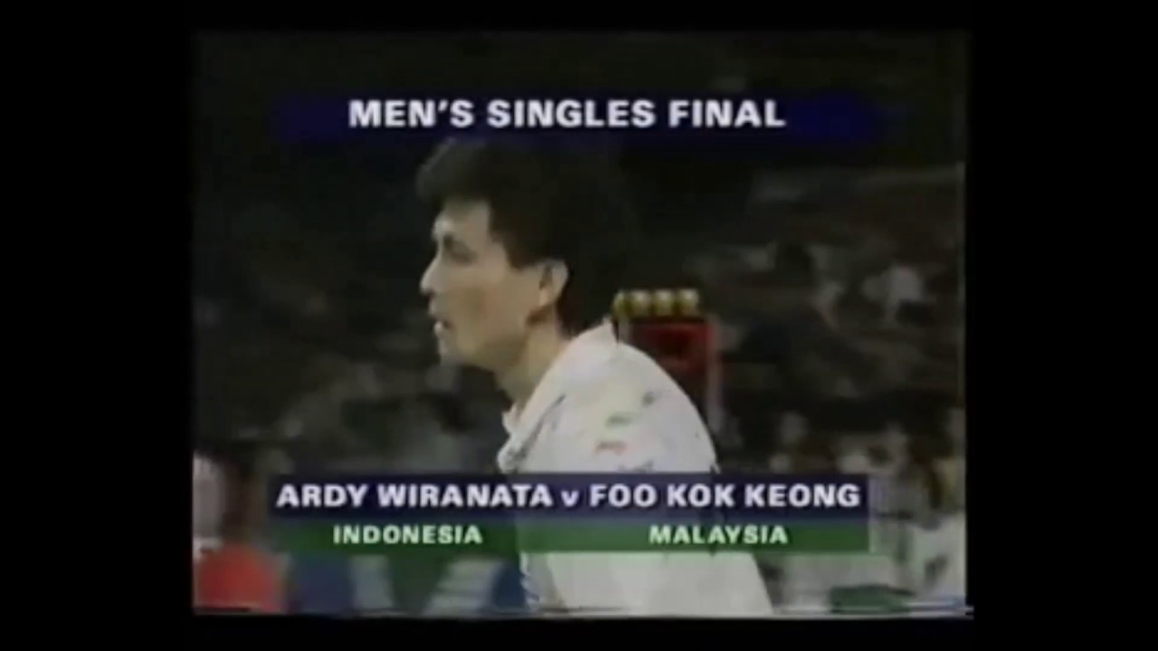 1991 All England final - Ardy Wiranata vs Foo Kok Keong
