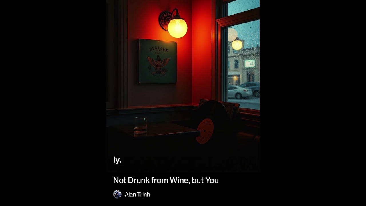 Not Drunk from Wine, but You (Alan Trịnh) 