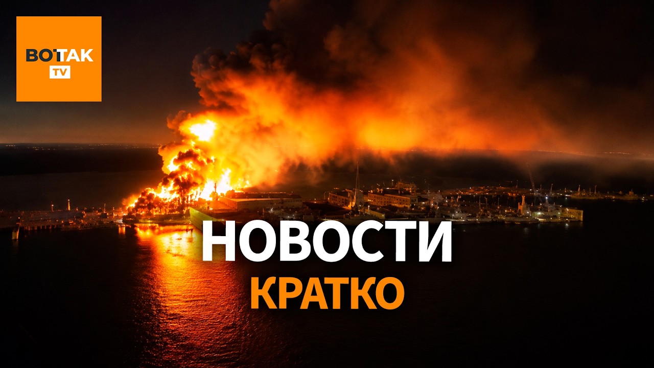 Дроны атакуют порт Каспийска и базы логистики. Дуров высмеял решение ФСБ / Вот Так. Кратко