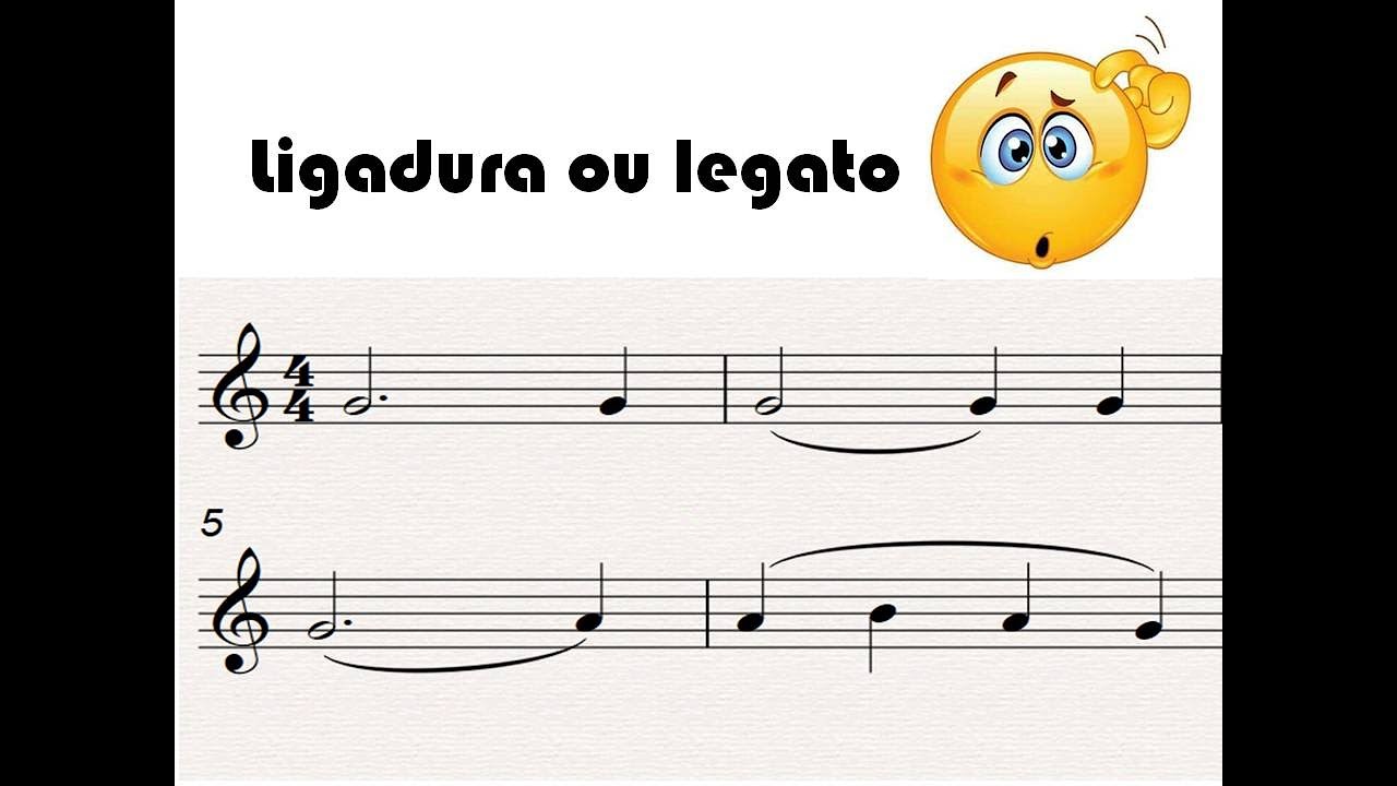 Ligadura ou legato???