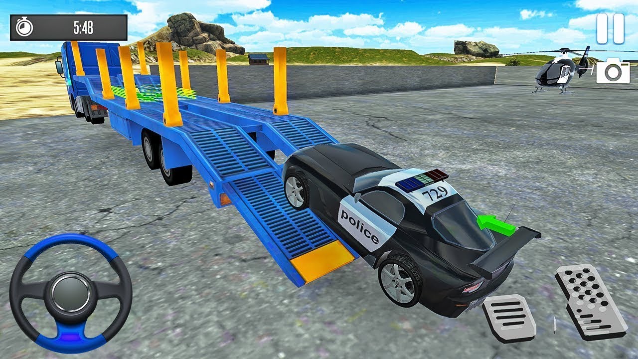 Jogo de carro caminh&otilde;es - Transporte de carro