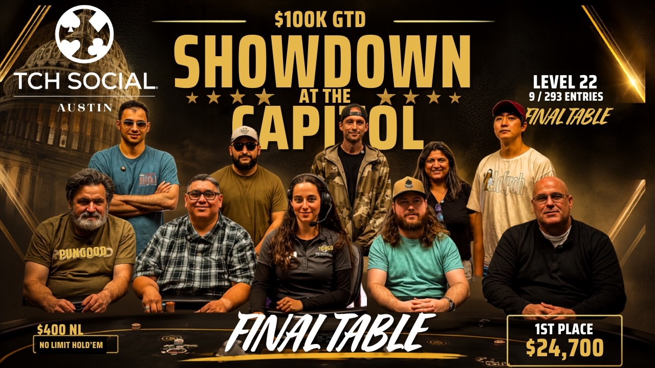 $100,000GTD Showdown at the Capitol | TCH Social Austin