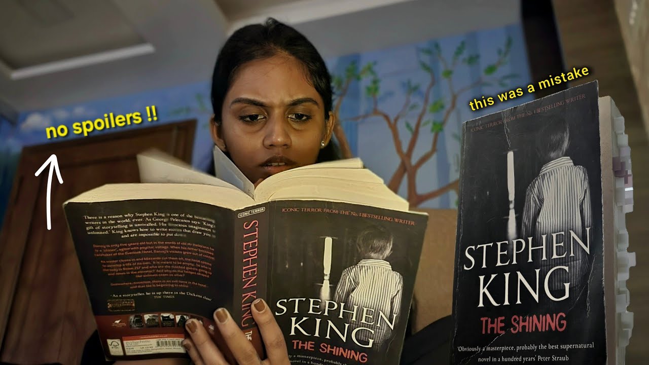 Reading The Shining by Stephen King | reading vlog