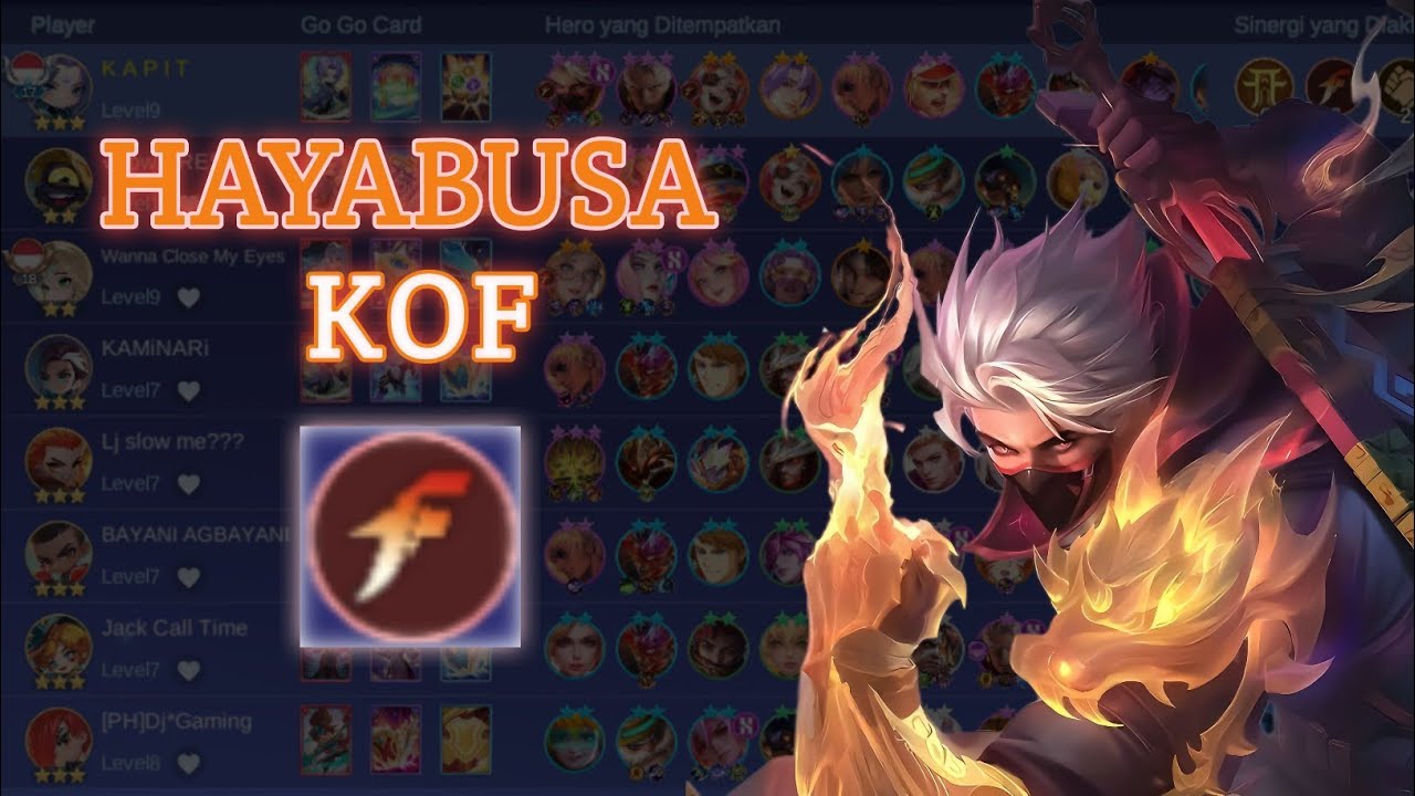 Hayabusa Bintang Tiga KOF Sakit Dan Kuat Banget Damagenya 👑 | Magic Chess Go Go Season 5