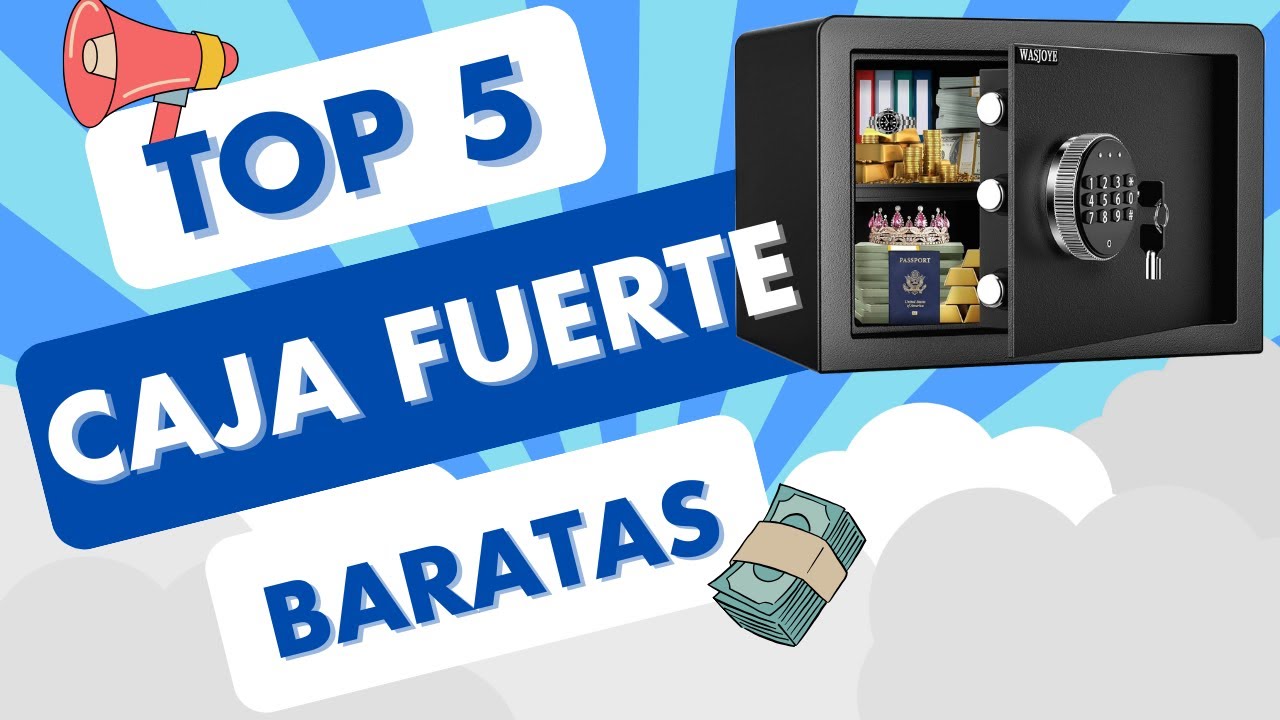 🔐💰 Las 5 mejores cajas fuertes de Amazon 2024: ¡seguridad y protección de sus activos!