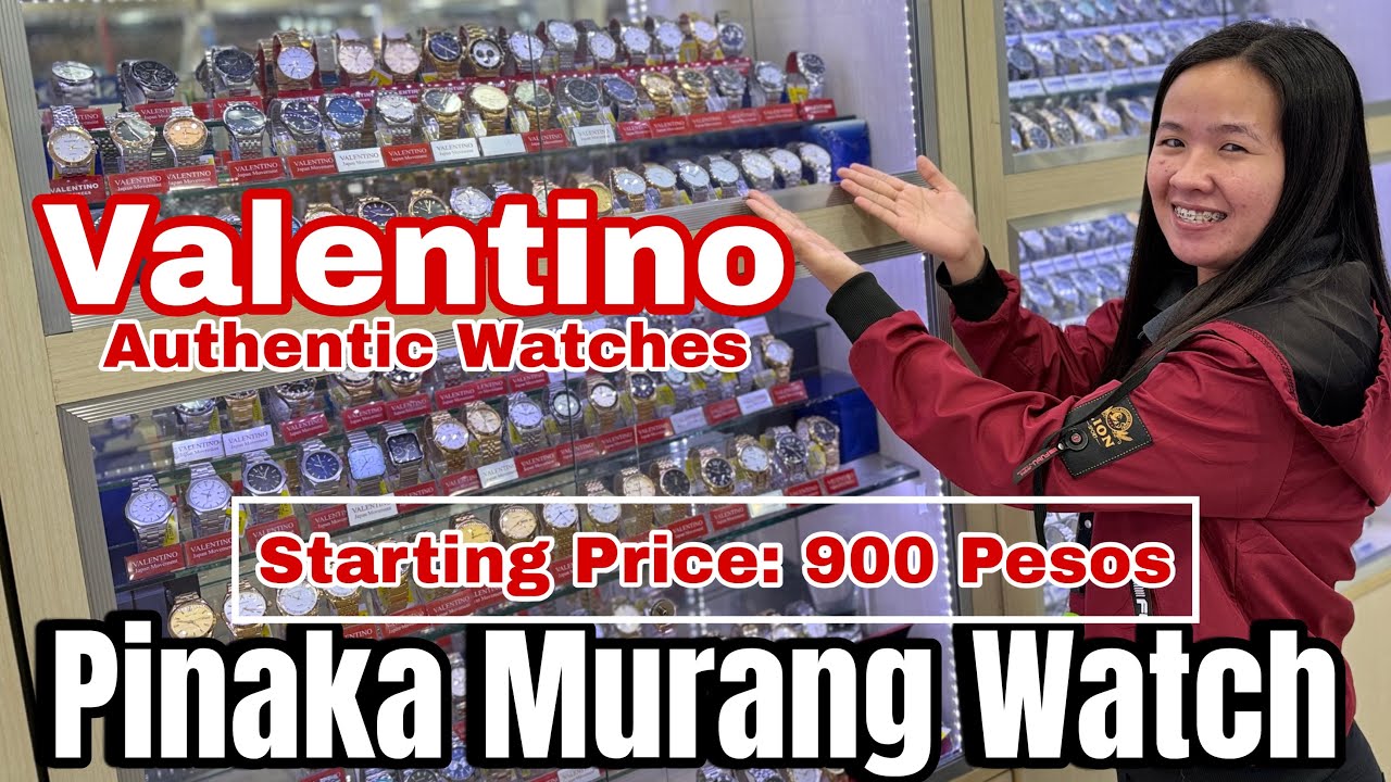Pinaka Murang Authentic Watches Starting Price: 900 Pesos Lang 