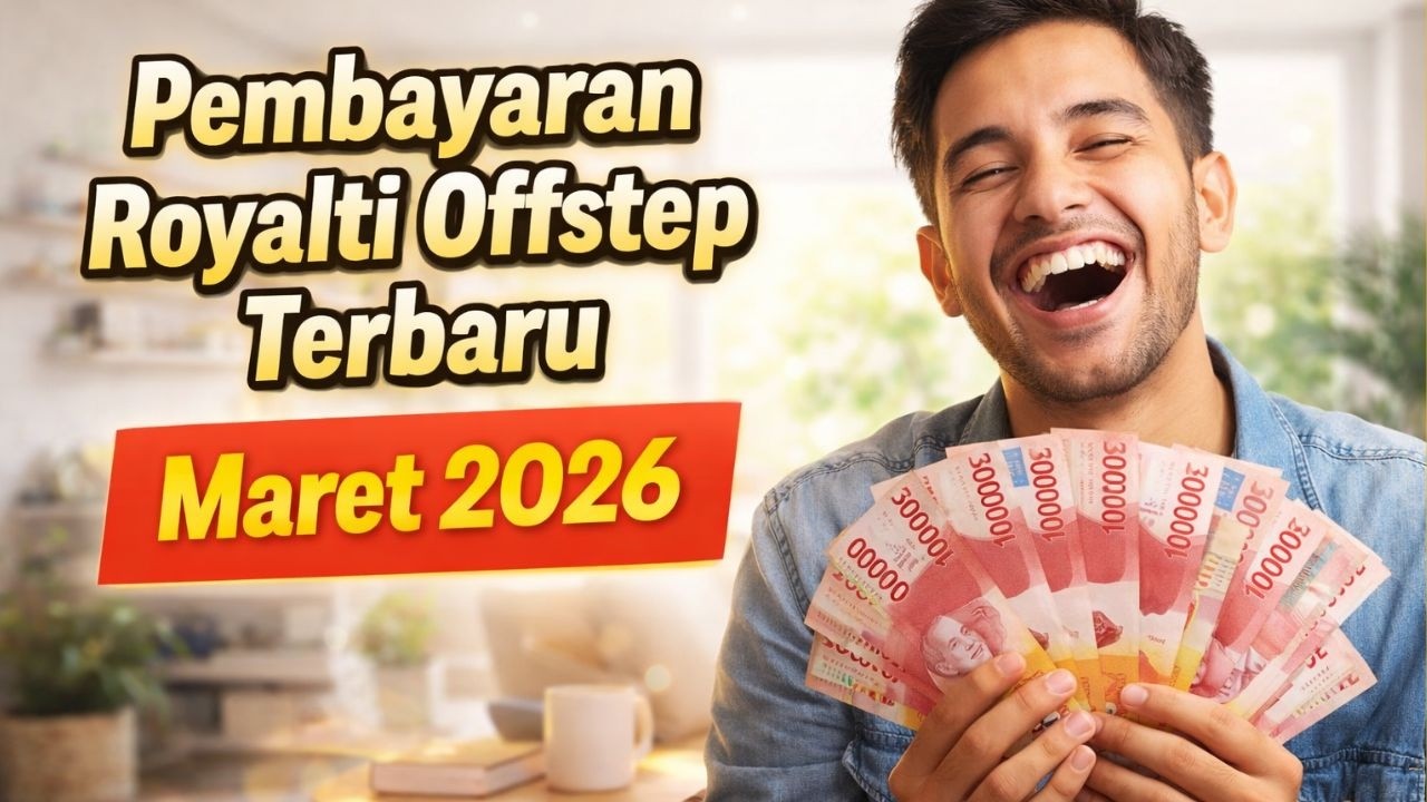 Update Pembayaran Royalti Offstep Terbaru Maret 2026 - Kerja Online Ku