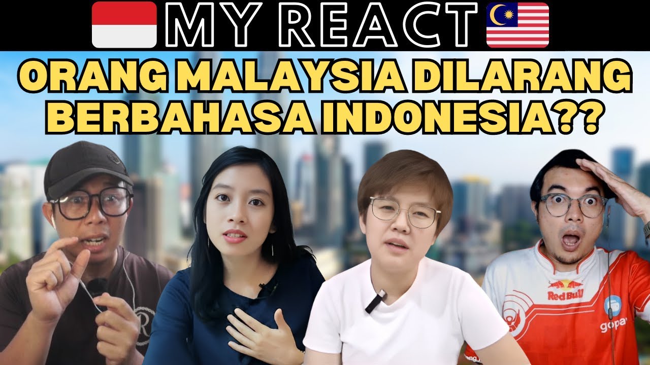 ORANG MALAYSIA DILARANG BERBAHASA INDONESIA??