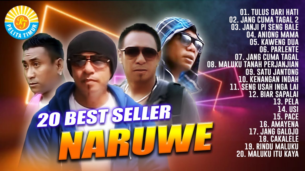 Lagu Timur || 20 BEST SELLER NARUWE || FULL ALBUM NARUWE (Official Music Video)