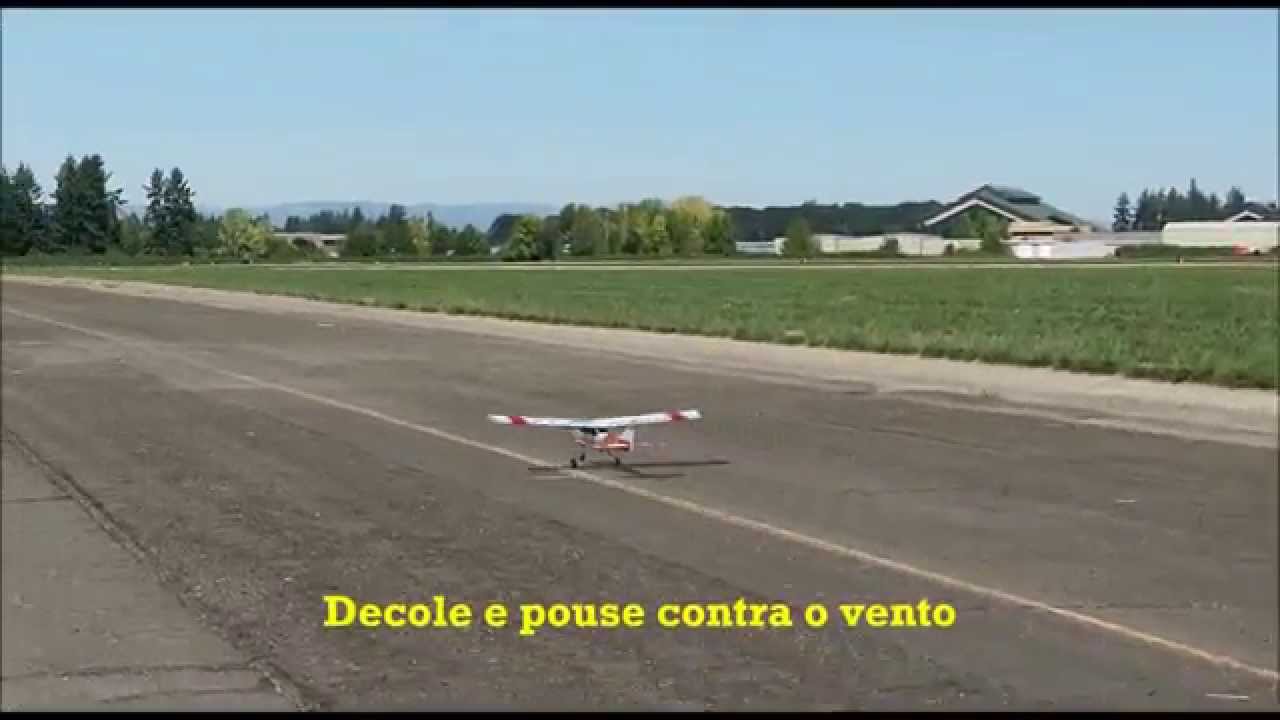 Como pousar um aeromodelo - dicas básicas