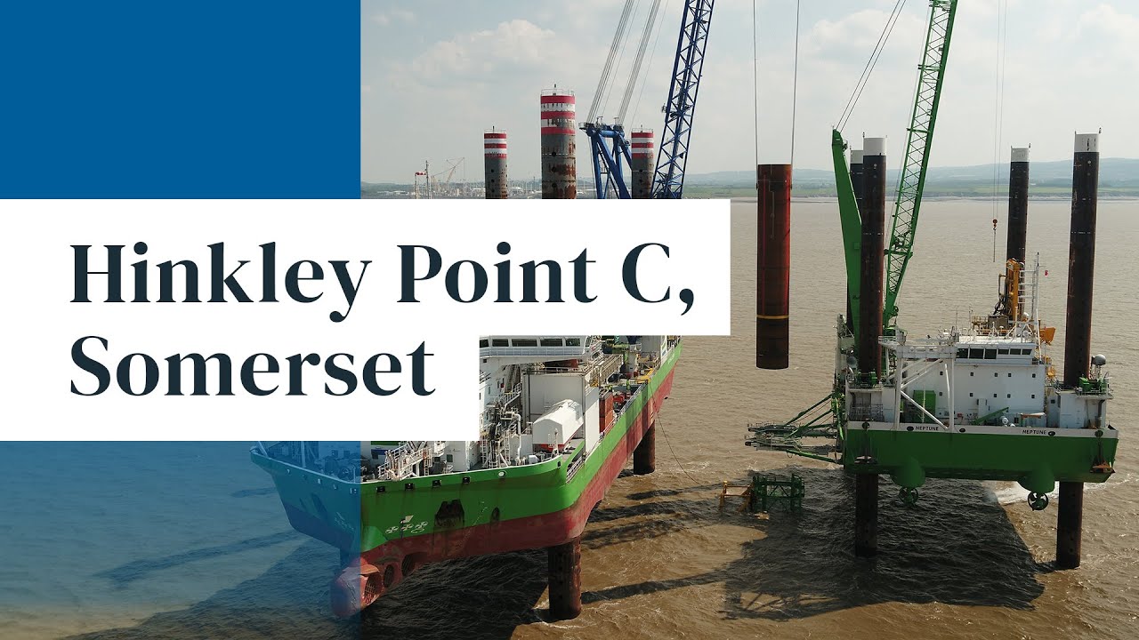 Installing six offshore liners at Hinkley Point C