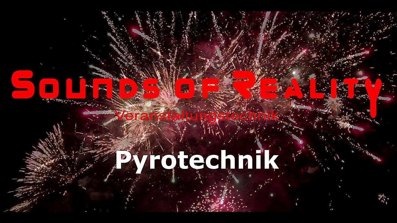 Feuerwerk f&uuml;r Events