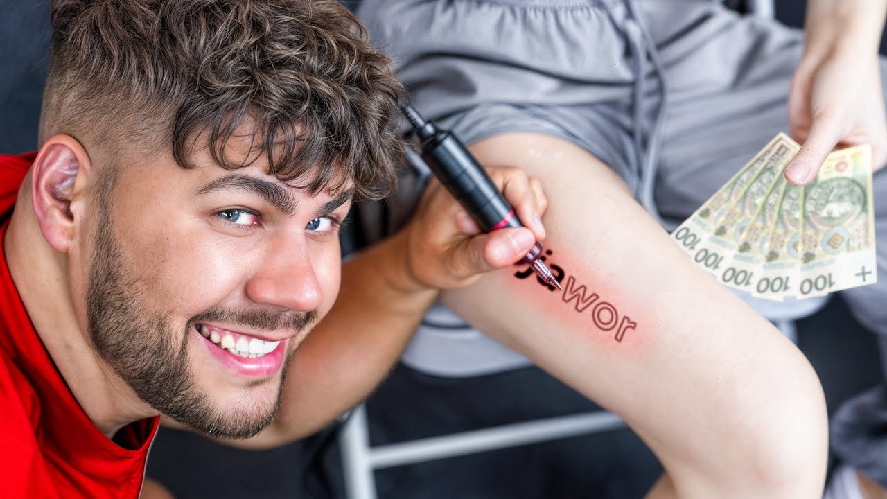 ZROBISZ TATUAŻ = PŁACĘ $$$