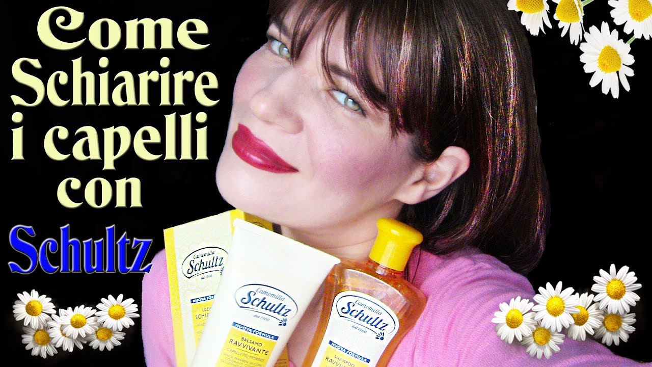 Come schiarire i capelli con Schultz!