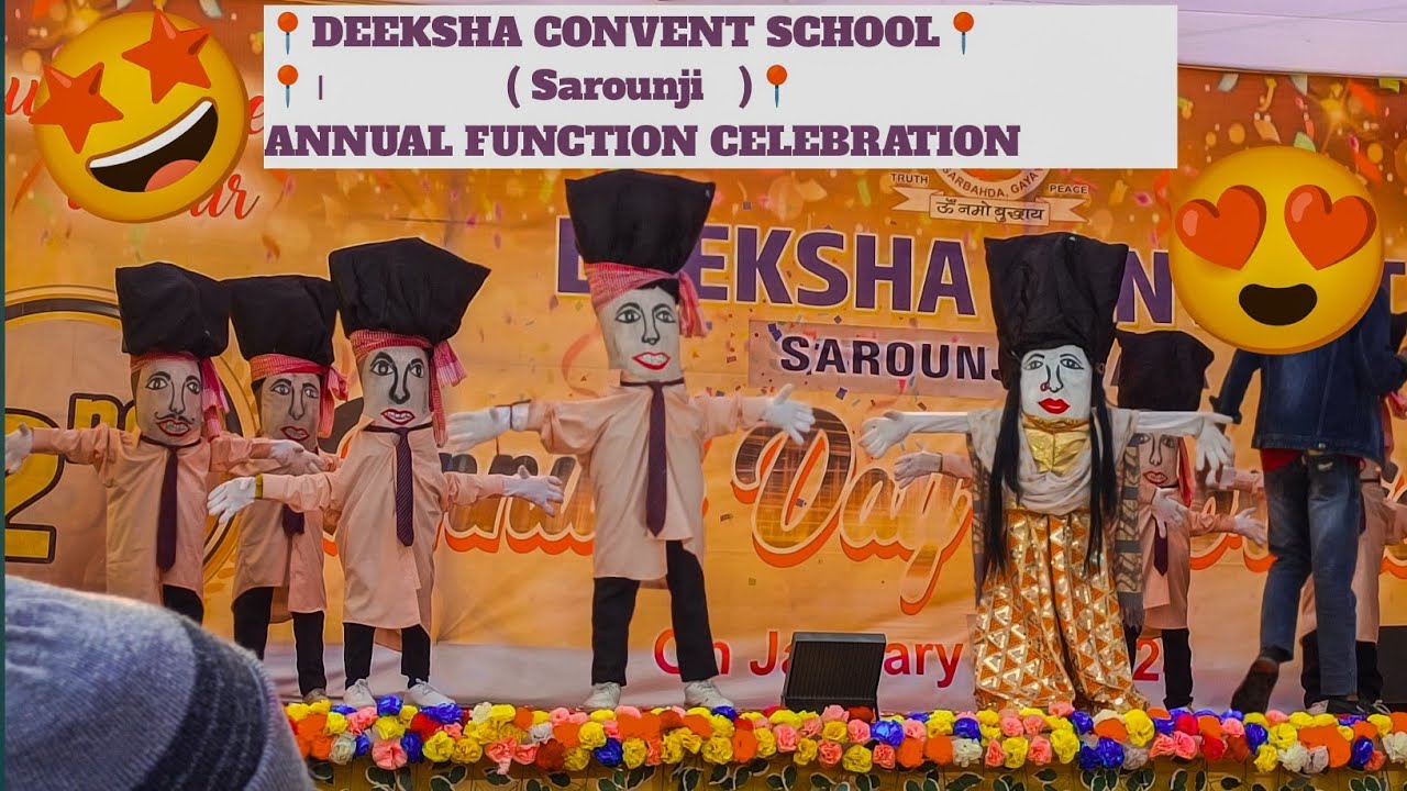 DEEKSHA CONVENT SCHOOL SAROUNJI || 2ND ANNUAL FUNCTION CELEBRATION 🎉🥳 2024 Teusa Bazar Atri Gaya