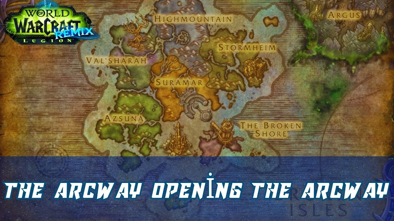The Arcway Opening the Arcway Quest | Legion