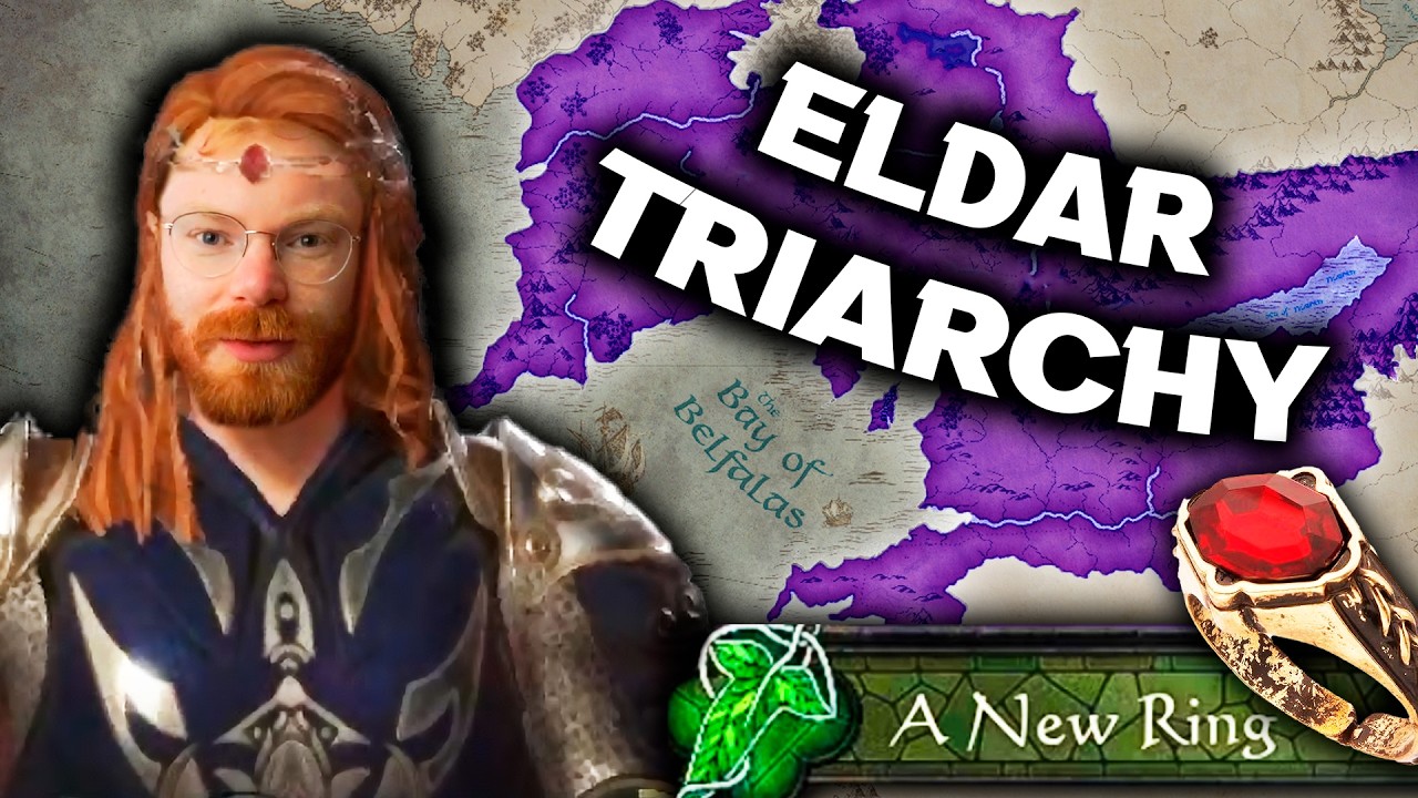 Son of Noldor: Forging His Own RING OF POWER in CK3 (VOD)