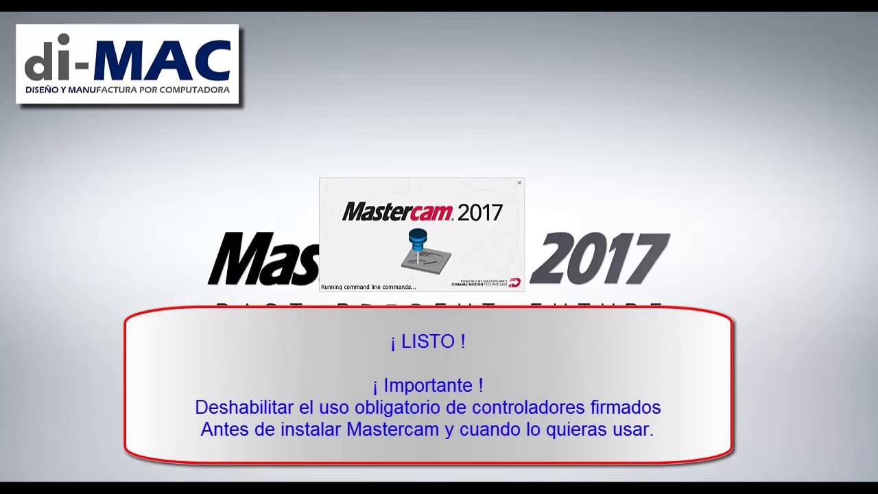 Instalación de Mastercam 2017