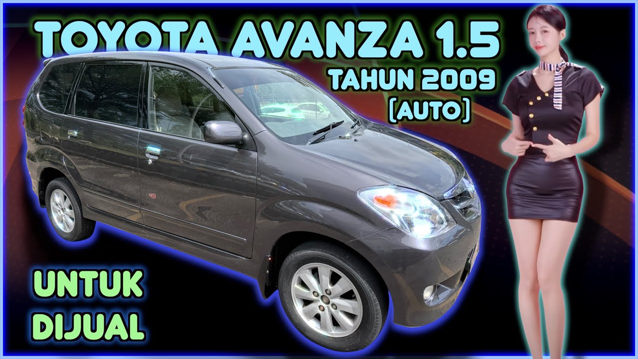 TOYOTA AVANZA 1.5 AT FACELIFT TAHUN 2009 UNTUK DIJUAL