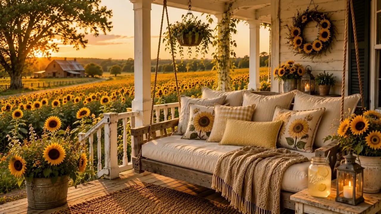 A Summer Afternoon Among the Sunflowers